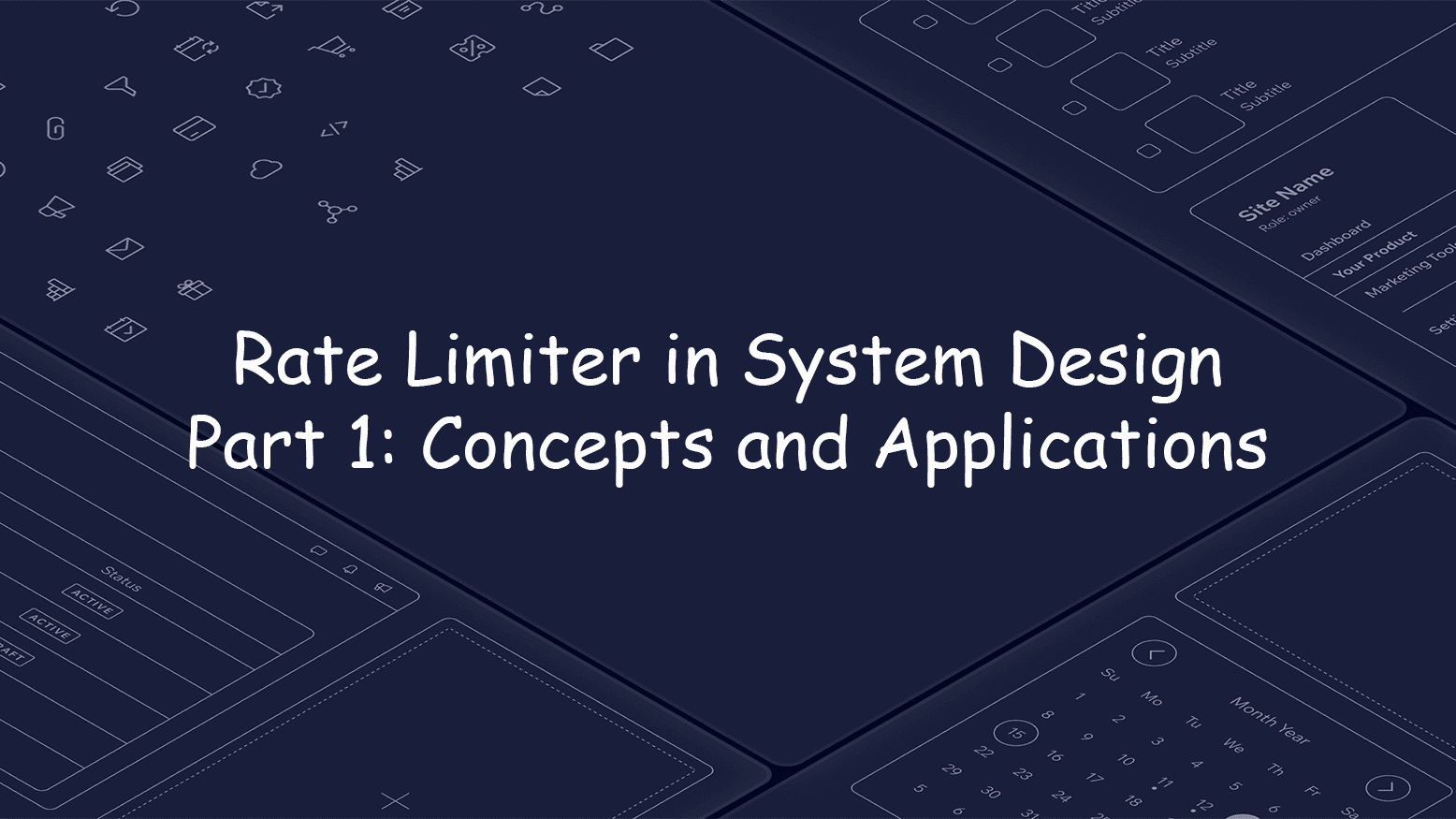 Rate Limiter Part 1: Concepts and Applications